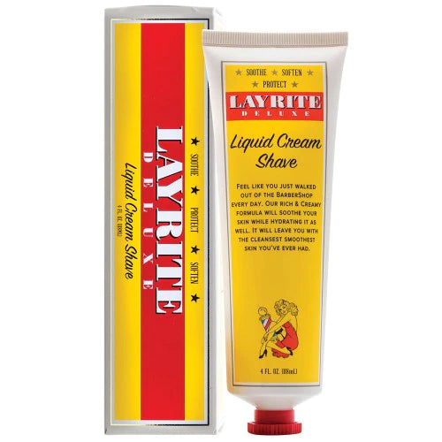 LAYRITE LIQUID CREAM SHAVE 4OZ